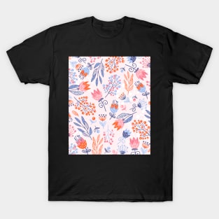 Flowers Panttern T-Shirt